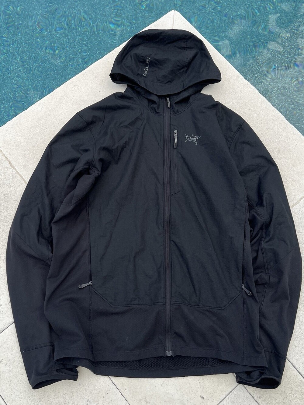Arcteryx Konseal Hybrid (Delta Hybrid) Hoody Vitality Mens Med Octa Fleece Black